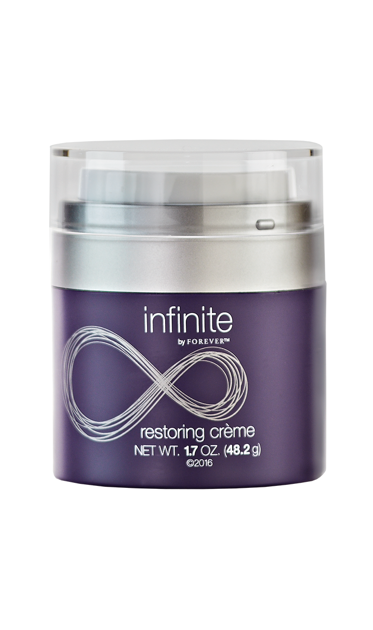 Restoring crème is a light, moisturizing anti-ageing face cream with over 15 skin conditioning ingredients, including Aloe vera.