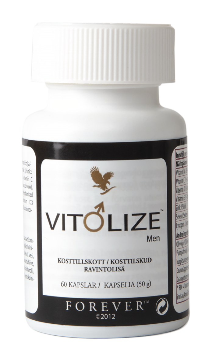 Vitolize Men is an all-round dietary supplement with vital nutrients and vitamins, specially developed for men’s requirements.